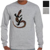 Shannon's Lizard Aboriginal Art Longsleeve T-Shirt (Colour Choices)