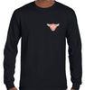 Live to Ride Left Chest Logo Longsleeve T-Shirt (Black)