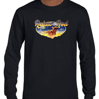 Relax Your Rod Fishing Longsleeve T-Shirt (Black)