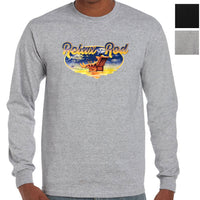 Relax Your Rod Fishing Longsleeve T-Shirt (Colour Choices)