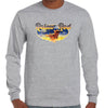 Relax Your Rod Fishing Longsleeve T-Shirt (Marle Grey)