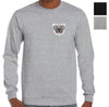 Warning Drop Bears Left Chest Logo Longsleeve T-Shirt (Colour Choices)