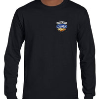 Genuine Ford Parts Small Left Chest Logo Longsleeve T-Shirt (Black)