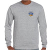 Genuine Ford Parts Small Left Chest Logo Longsleeve T-Shirt (Marle Grey)