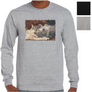 Happy Nappers Wolves Longsleeve T-Shirt (Colour Choices)