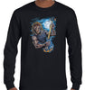 Zombie Guitarist Longsleeve T-Shirt (Black, Regular & Big Sizes)