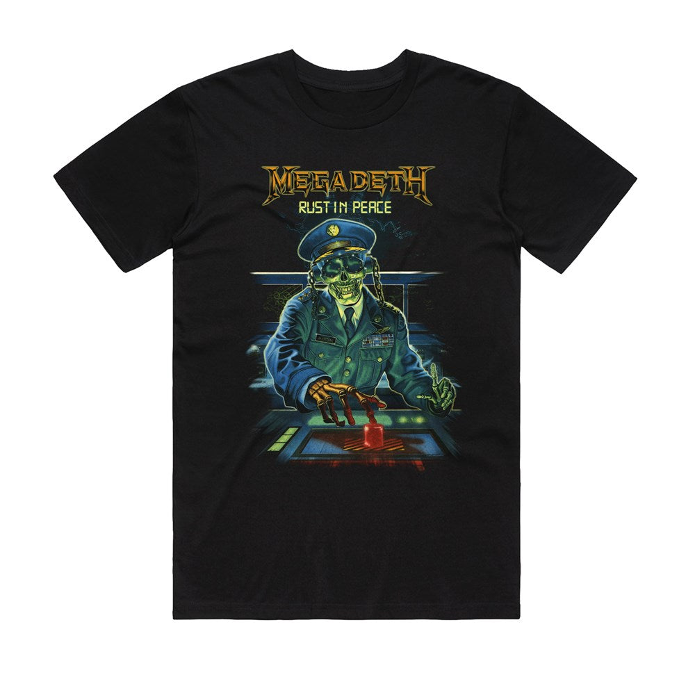 Megadeth Rust In Piece T-Shirt (Black, Regular & Big Sizes)