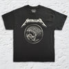 Metallica Black Album Snake T-Shirt (Black, Regular & Big Sizes)