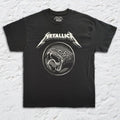 Metallica Black Album Snake T-Shirt (Black, Regular & Big Sizes)