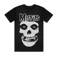 Misfits Classic Fiend Logo T-Shirt (Black, Regular & Big Sizes)
