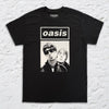 Oasis Gallagher Brothers T-Shirt (Black, Regular & Big Sizes)