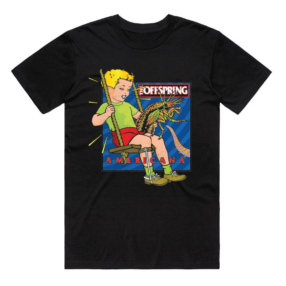 The Offspring Americana T-Shirt (Black, Regular & Big Sizes)