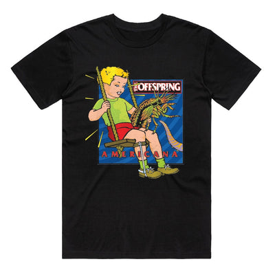 The Offspring Americana T-Shirt (Black, Regular & Big Sizes)