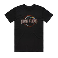 Pink Floyd Dark Side Distressed Logo T-Shirt (Black, Regular & Big Sizes)