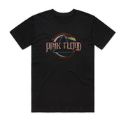 Pink Floyd Dark Side Distressed Logo T-Shirt (Black, Regular & Big Sizes)