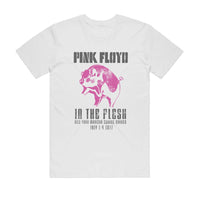 Pink Floyd In The Flesh Pig T-Shirt (White, Regular & Big Sizes)