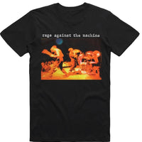 Rage Against The Machine Live Photo T-Shirt (Black, Regular & Big Sizes)