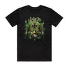 Slayer Green Skull T-Shirt (Black, Regular & Big Sizes)