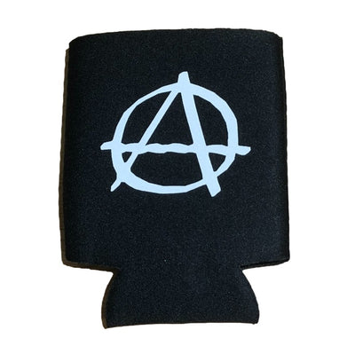 Anarchy Symbol Stubby Holder (Black)