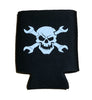 Skull & Crossed Spanners Stubby Holder (Black)