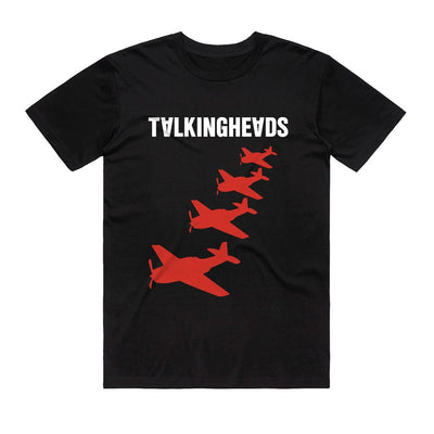 Talking Heads Remain in Light Album Planes T-Shirt (Black, Regular & Big Sizes)