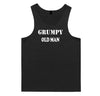 Grumpy Old Man Mens Singlet (Black) - 10XL