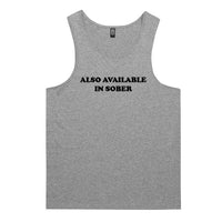 Also Available in Sober Mens Singlet (Grey) - 10XL