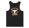 Outback Country Australia Mens Singlet (Black)