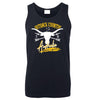 Outback Country Australia Mens Singlet (Navy Blue)