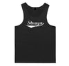 Straya Mens Singlet (Black) -10XL