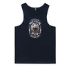 Ned Kelly Outlaw Gang Mens Singlet (Navy) - 10XL