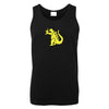 Godzilla No Flying Mens Singlet (Black)