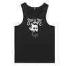 Ned Kelly Such is Life Portrait Mens Singlet (Black) - 10XL