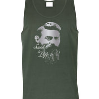 Ned Kelly Such Is Life Portrait Men's Singlet (Khaki)