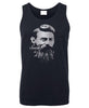 Ned Kelly Such Is Life Portrait Men's Singlet (Navy)