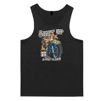 Hawg Rider Mens Singlet (Black)