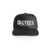 BigTees Australia Logo Trucker Hat (Coal, Black Mesh)