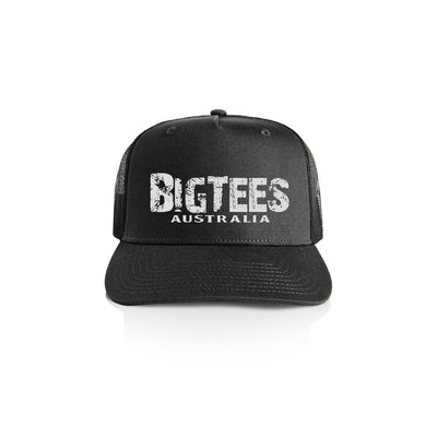 BigTees Australia Logo Trucker Hat (Coal, Black Mesh)