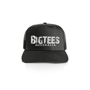 BigTees Australia Logo Trucker Hat (Coal, Black Mesh)