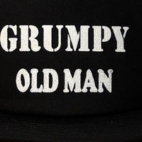 Grumpy Old Man Print Close-up