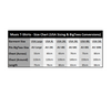 Band Merch Size Chart - Converts USA Sizes to Typical Australian BigTees Fits