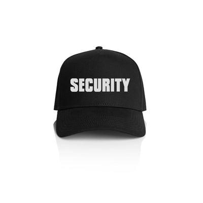Security Logo Baseball Cap (Black)