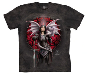 Valour - Dragon Warrior Woman Adults T-Shirt