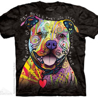 Pitbulls Will Steal Your Heart Adults T-Shirt