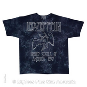 Led Zeppelin 77 Tour T-Shirt - Label U.S Medium (Fits AUST Small)