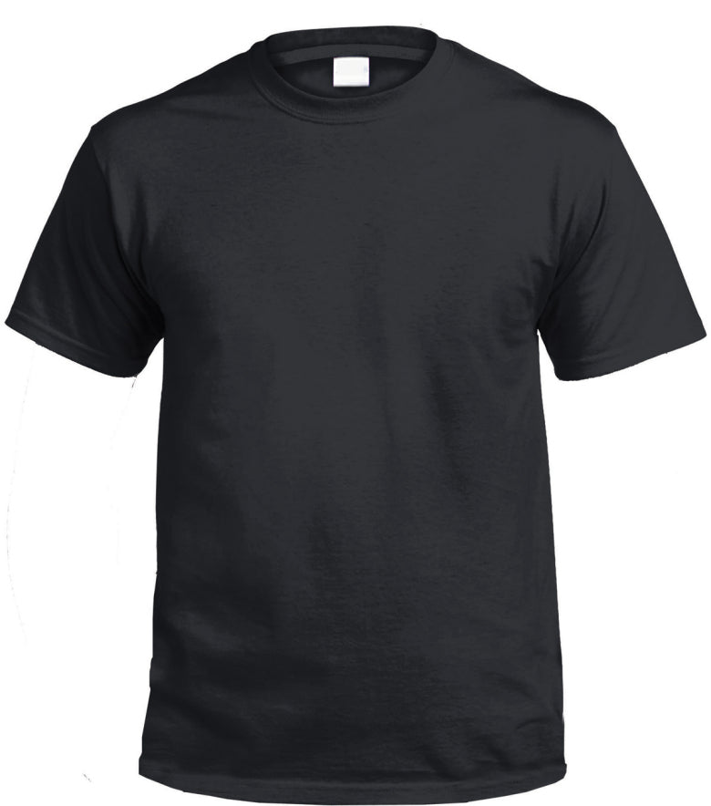 BigTees Unprinted Black T-Shirt - Big Men's Sizing