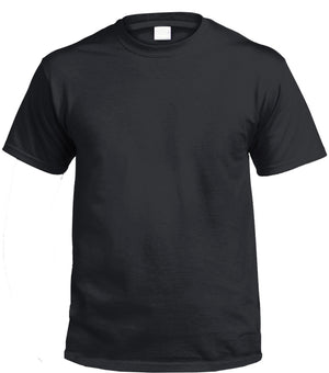 BigTees Unprinted Black T-Shirt - Big Men's Sizing