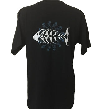 Primal Surf T-Shirt (Double Sided, Black, Regular & Big Sizes)