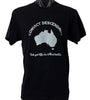 Convict Descendant T-Shirt (Black, Grey Print, Regular & Big Sizes)