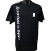 Ned Kelly Descendant in Spirit Olde Text T-Shirt (Black, Regular and Big Sizes)